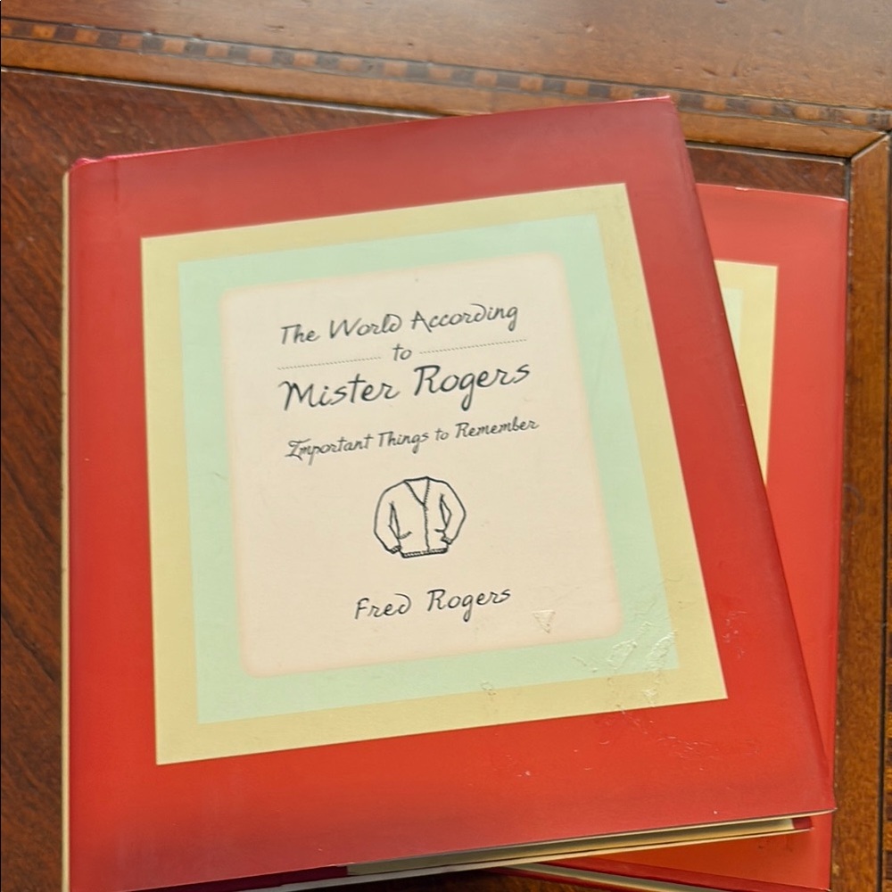 "The World According to Mister Rogers" Hardcover Book